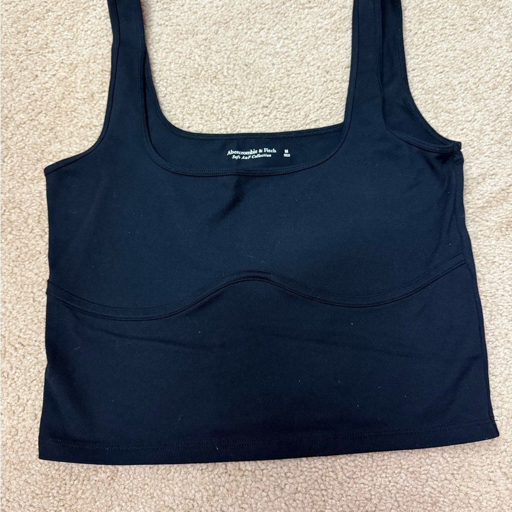 Abercrombie & Fitch Black Soft Tank